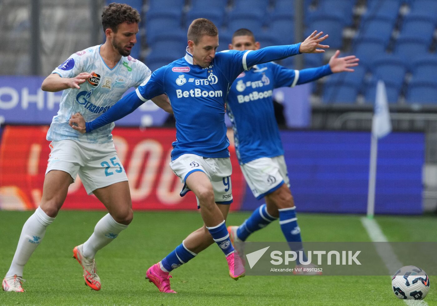Russia Soccer Premier-League Dynamo - Zenit