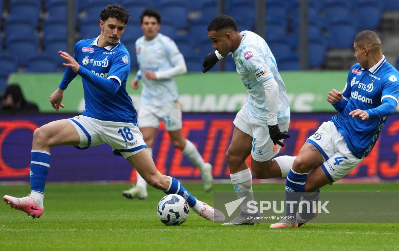 Russia Soccer Premier-League Dynamo - Zenit