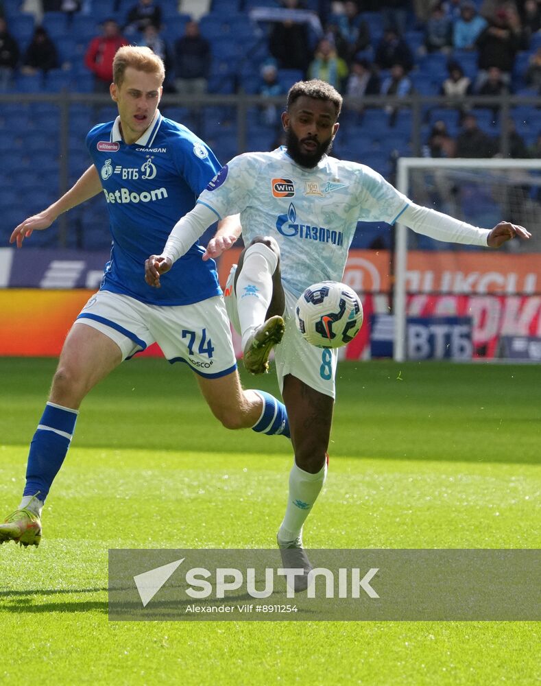 Russia Soccer Premier-League Dynamo - Zenit