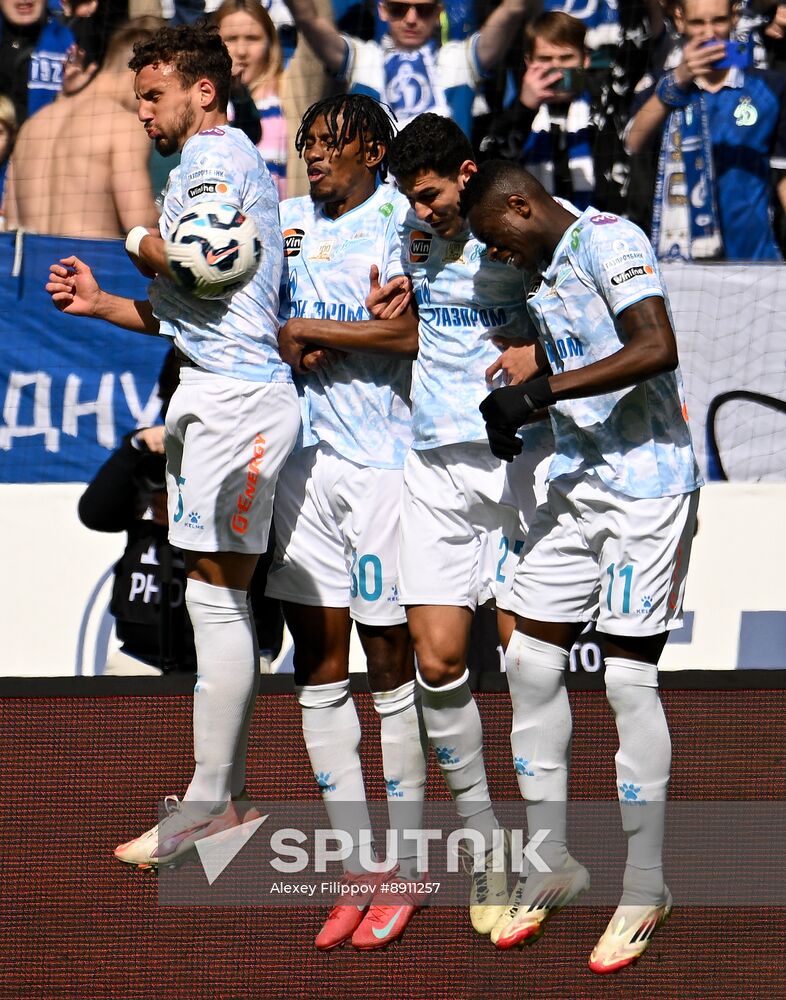 Russia Soccer Premier-League Dynamo - Zenit
