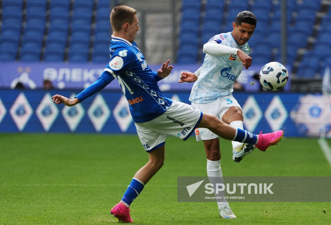 Russia Soccer Premier-League Dynamo - Zenit