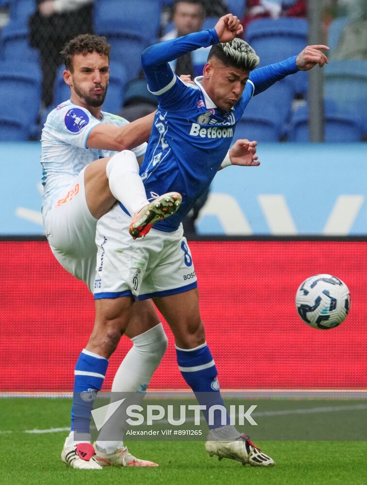 Russia Soccer Premier-League Dynamo - Zenit