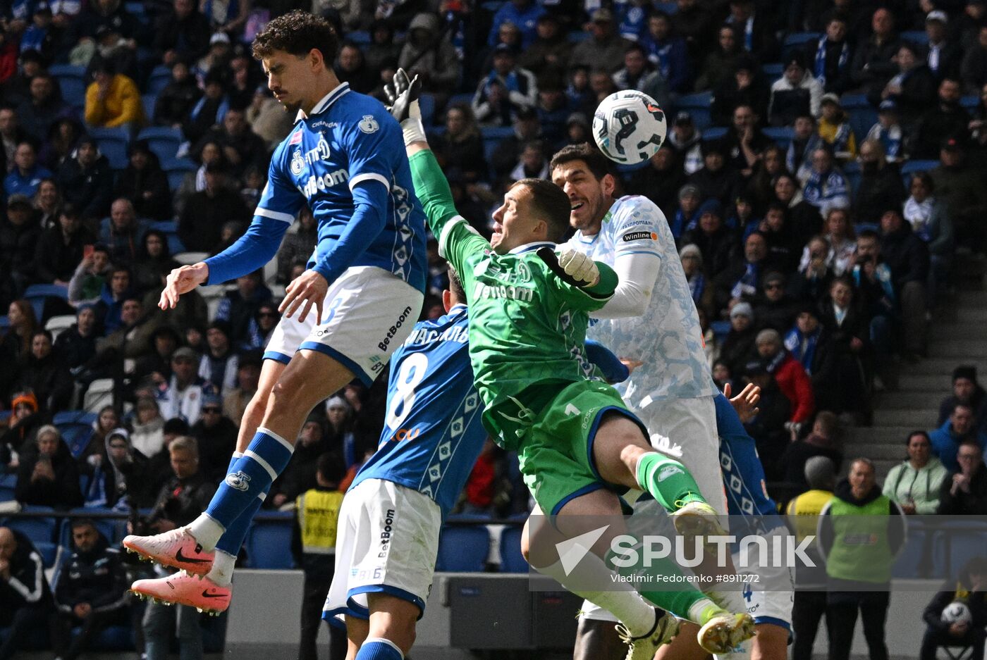 Russia Soccer Premier-League Dynamo - Zenit