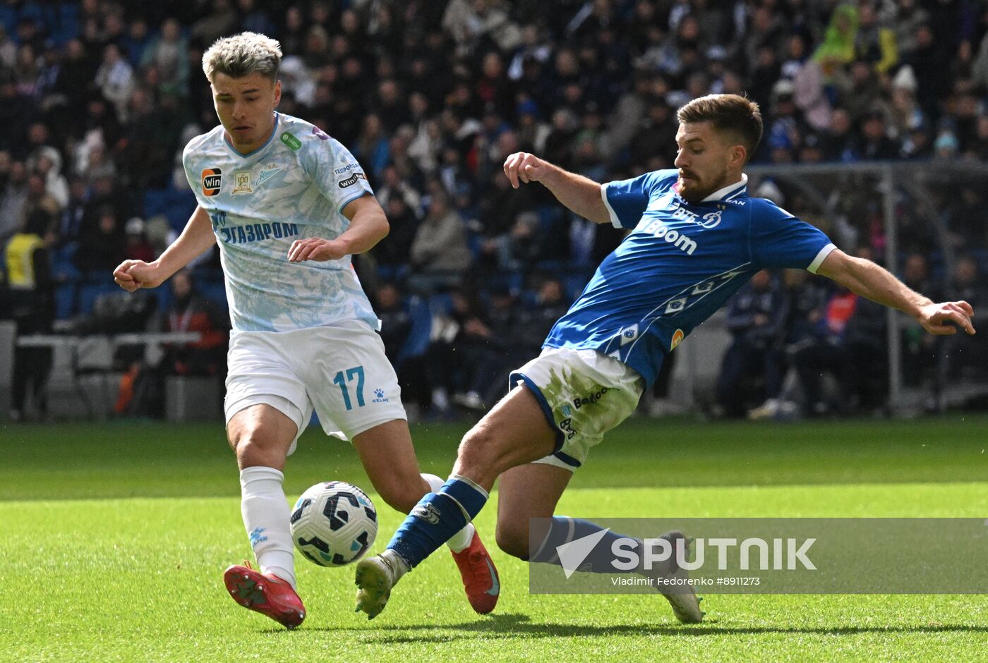 Russia Soccer Premier-League Dynamo - Zenit