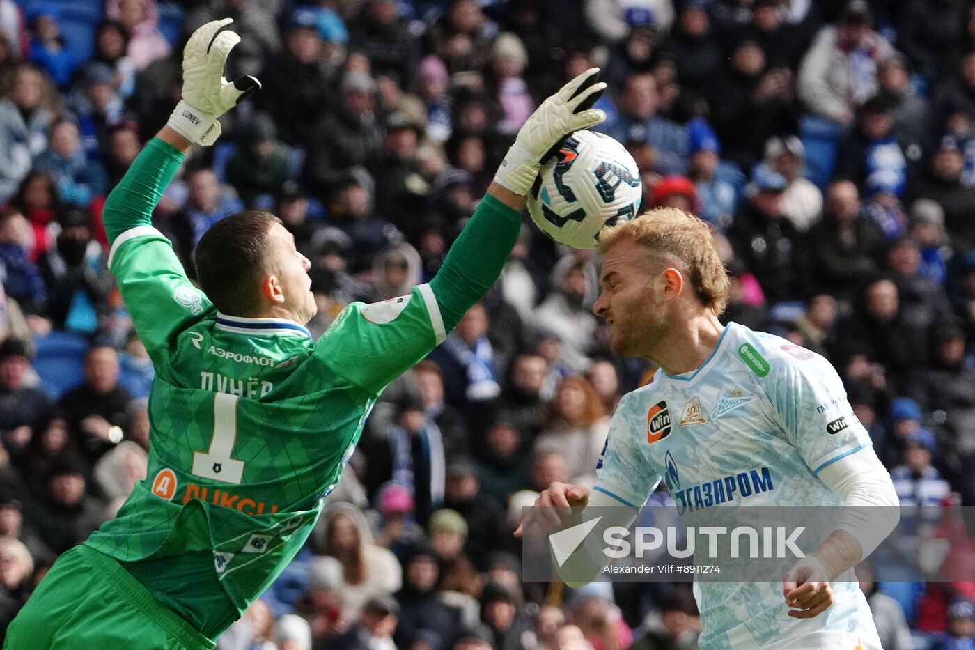 Russia Soccer Premier-League Dynamo - Zenit