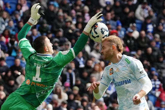 Russia Soccer Premier-League Dynamo - Zenit