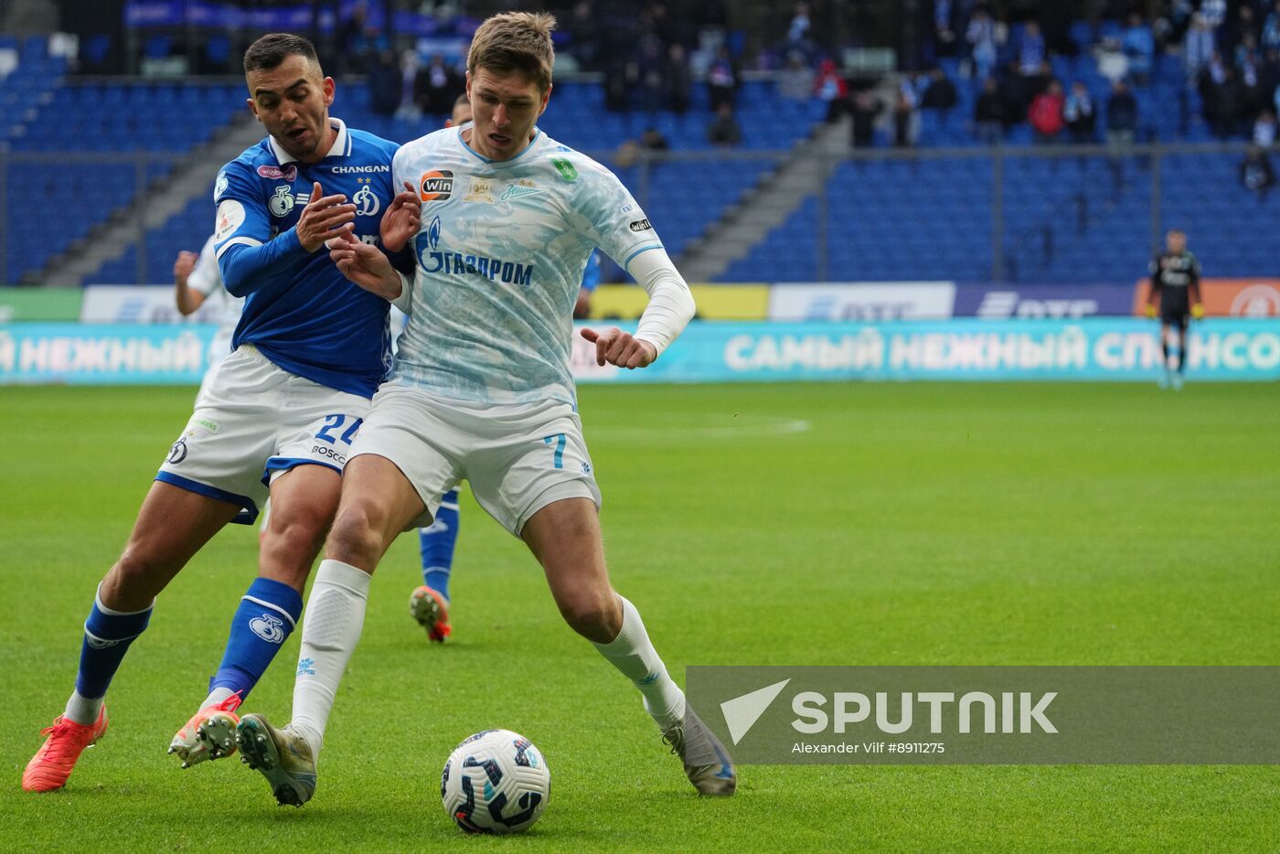 Russia Soccer Premier-League Dynamo - Zenit