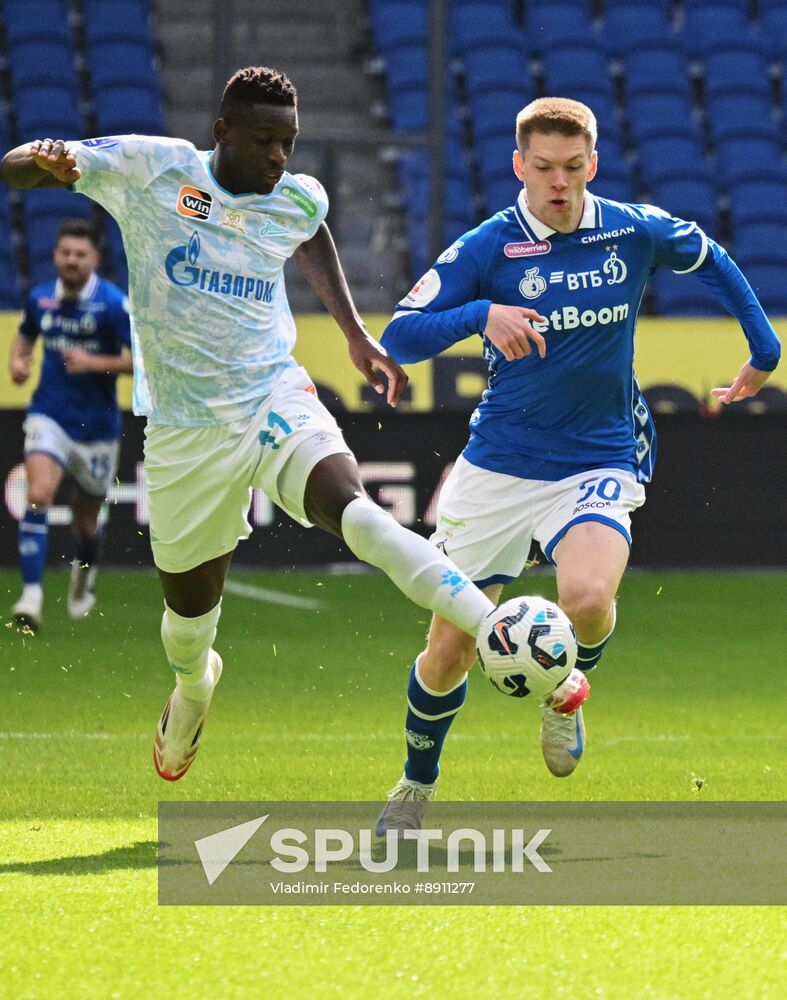 Russia Soccer Premier-League Dynamo - Zenit