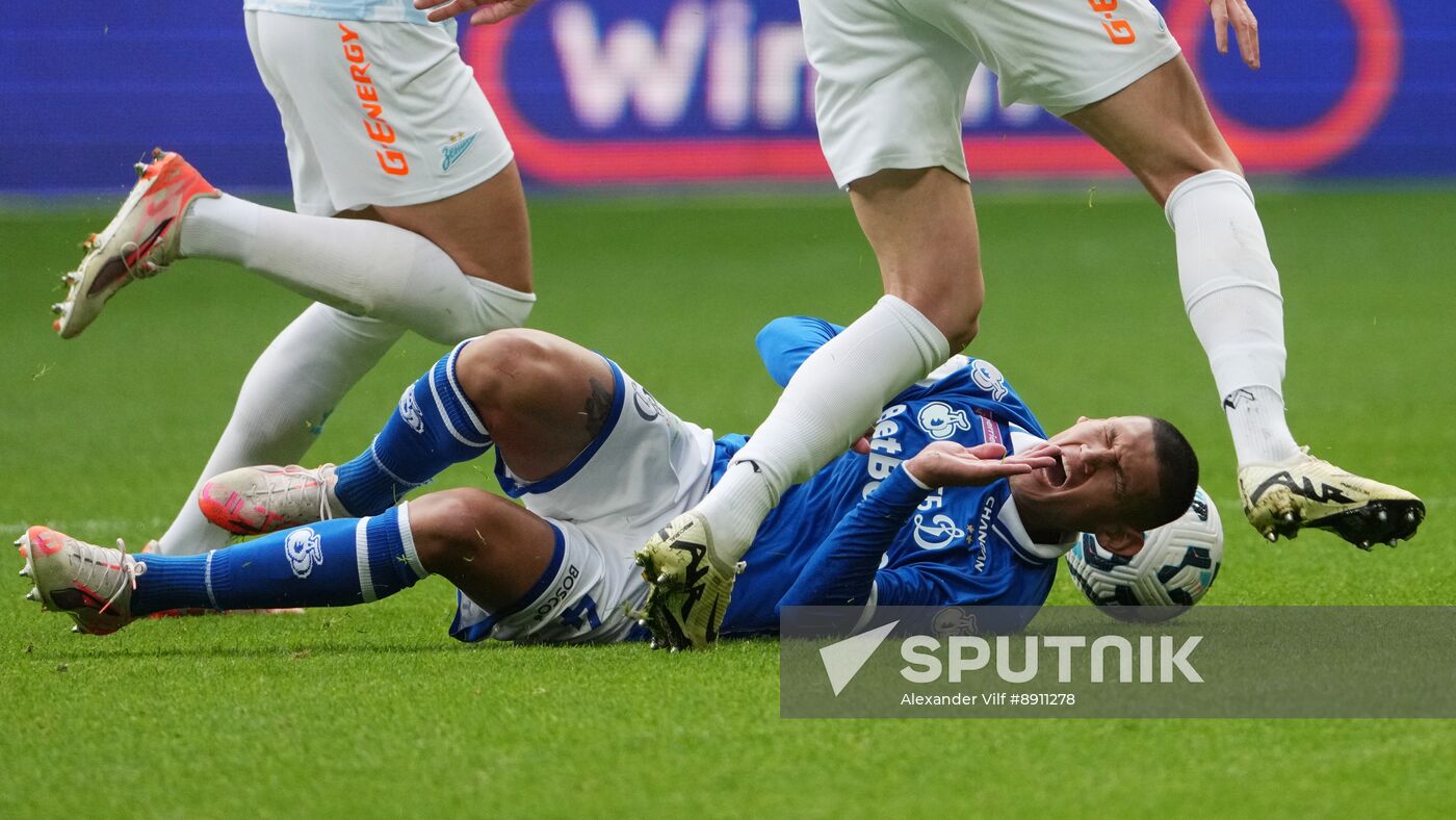 Russia Soccer Premier-League Dynamo - Zenit