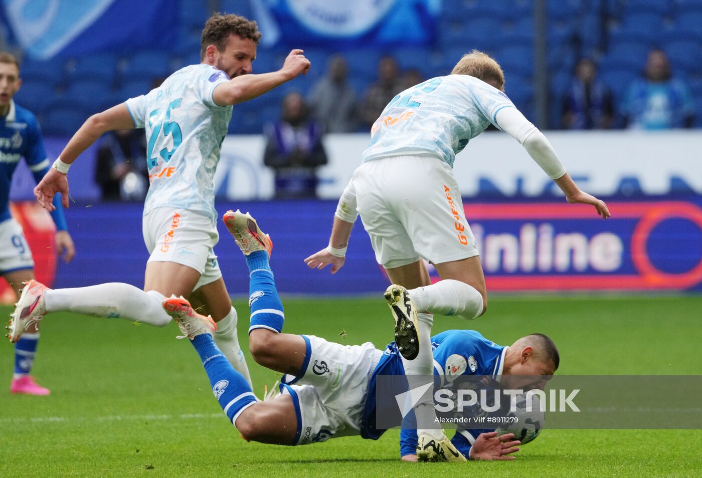 Russia Soccer Premier-League Dynamo - Zenit