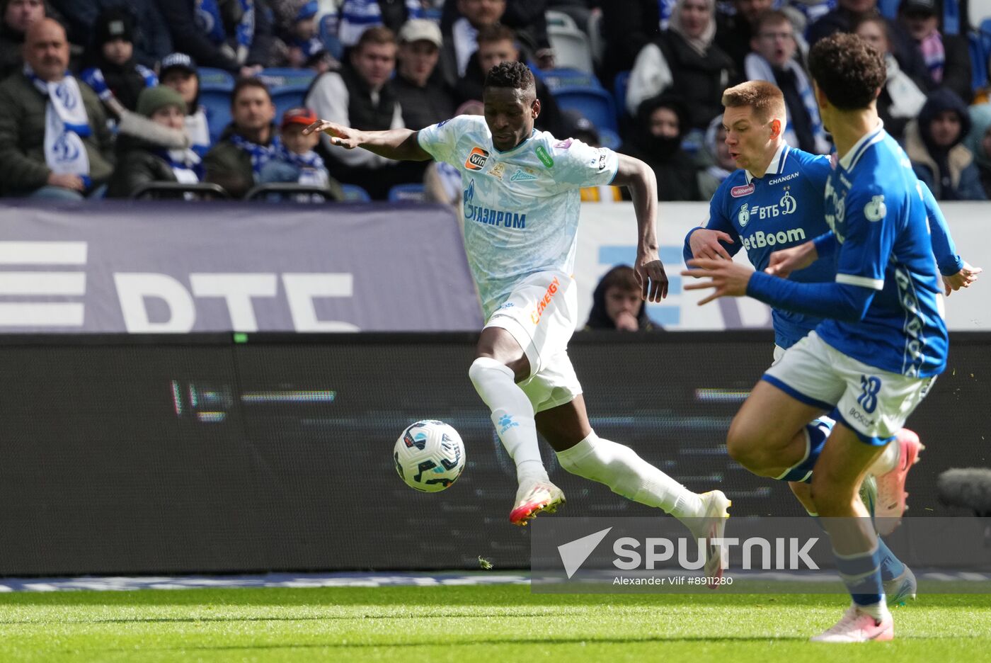 Russia Soccer Premier-League Dynamo - Zenit