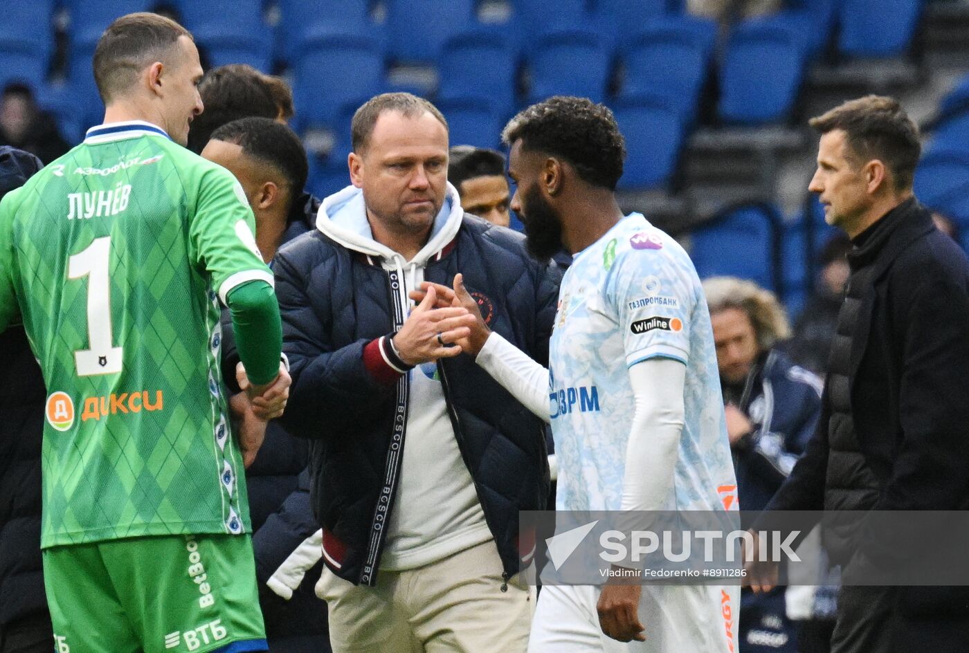 Russia Soccer Premier-League Dynamo - Zenit