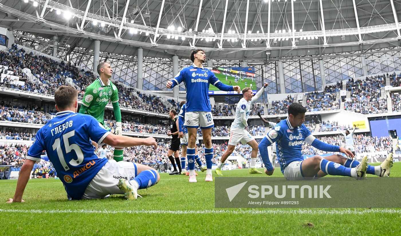 Russia Soccer Premier-League Dynamo - Zenit