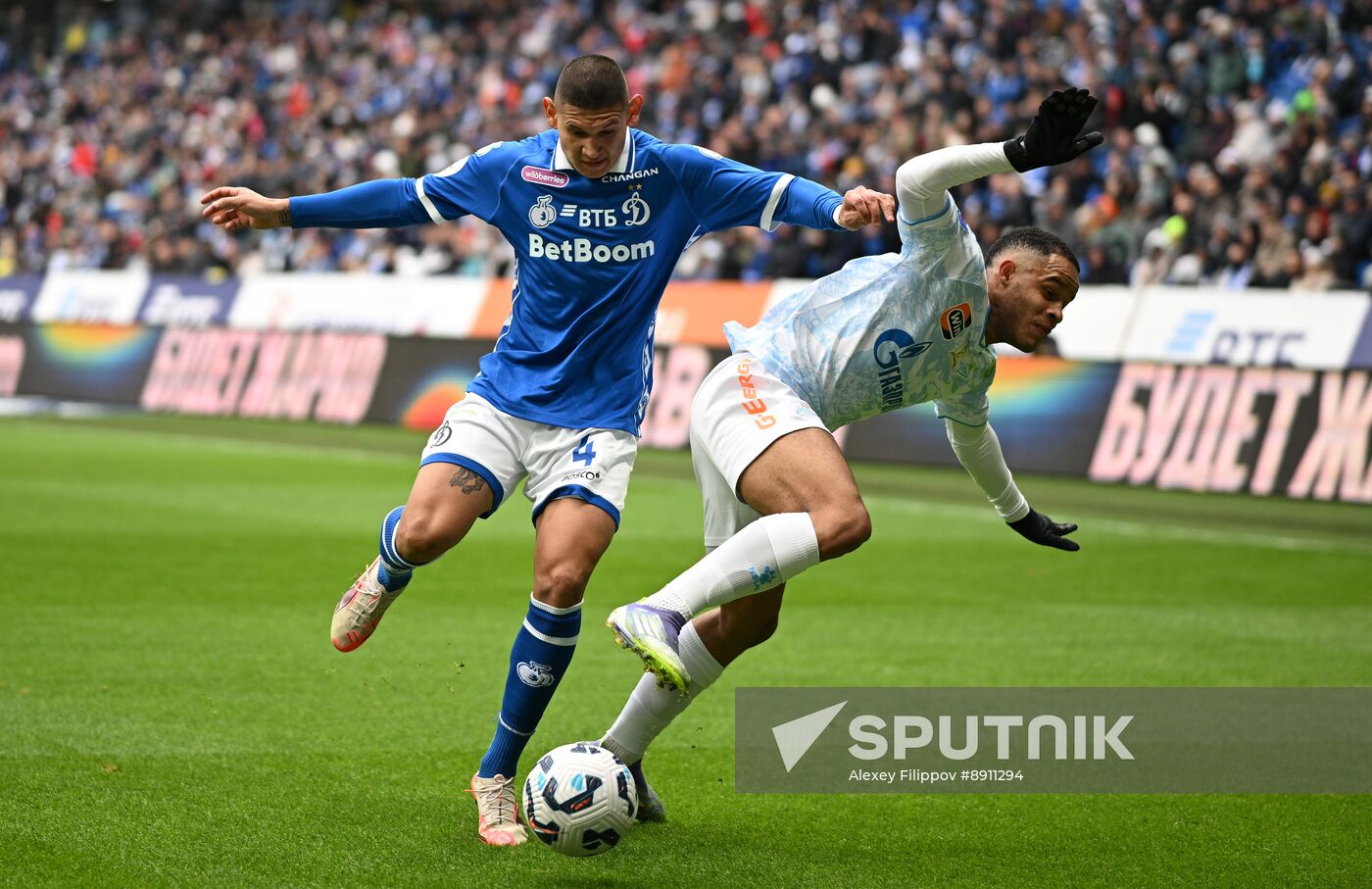 Russia Soccer Premier-League Dynamo - Zenit