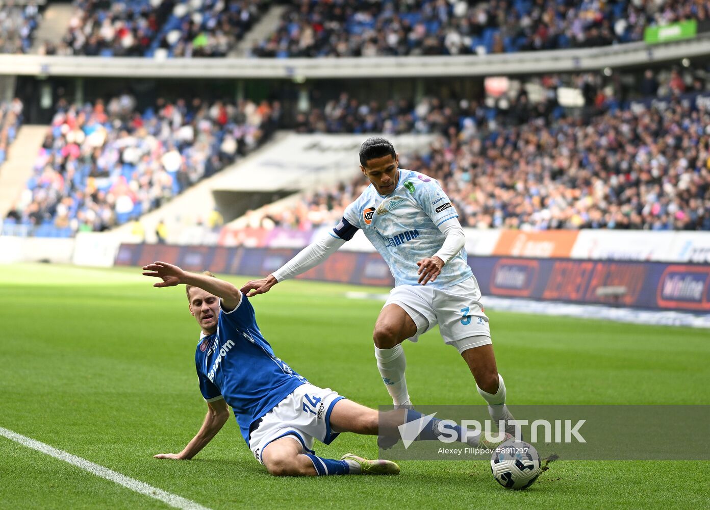 Russia Soccer Premier-League Dynamo - Zenit