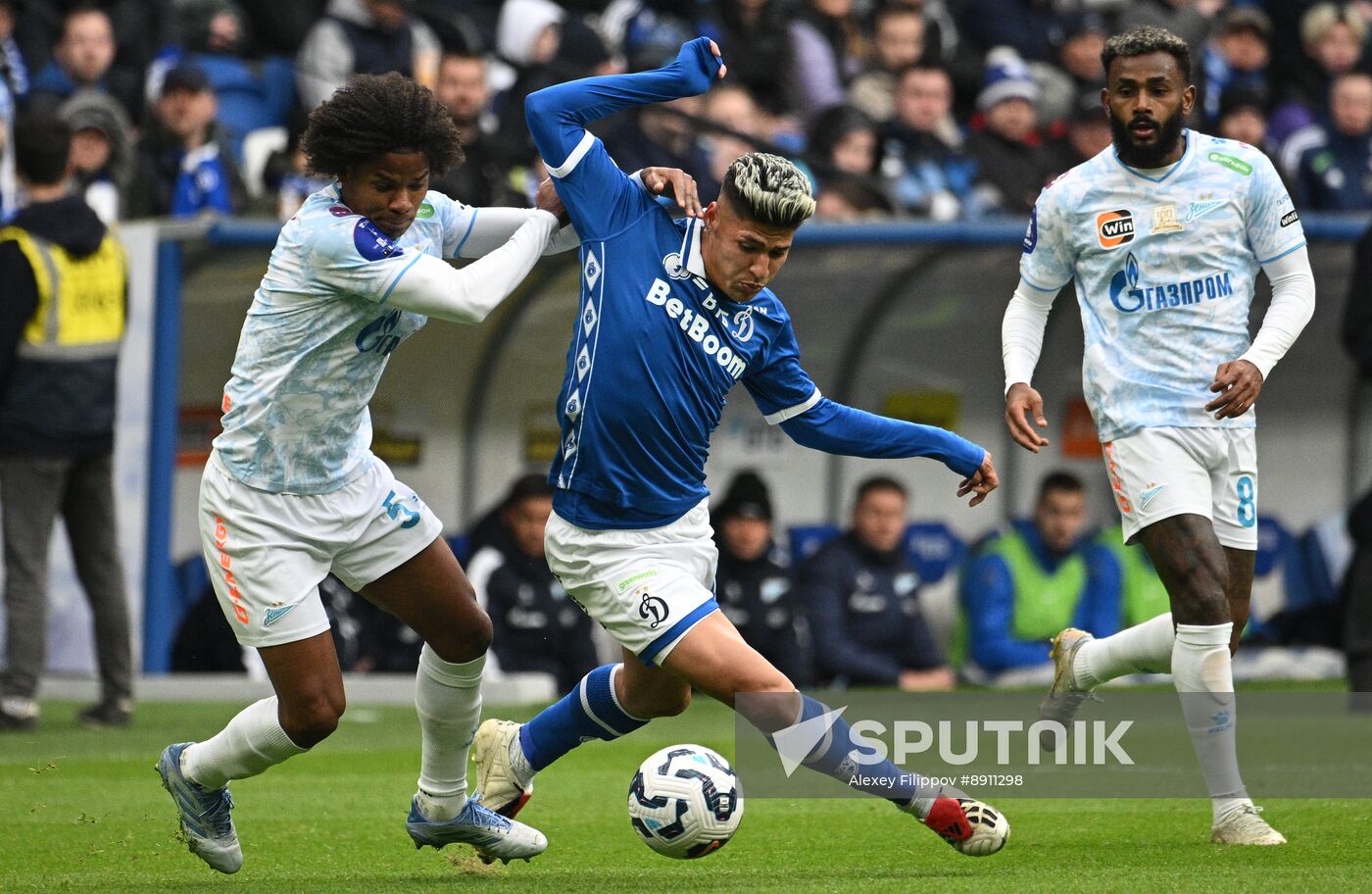 Russia Soccer Premier-League Dynamo - Zenit