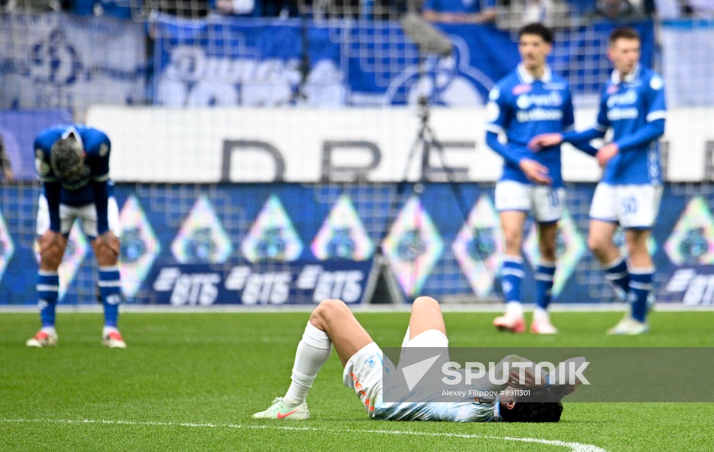 Russia Soccer Premier-League Dynamo - Zenit