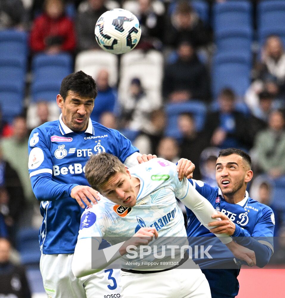 Russia Soccer Premier-League Dynamo - Zenit