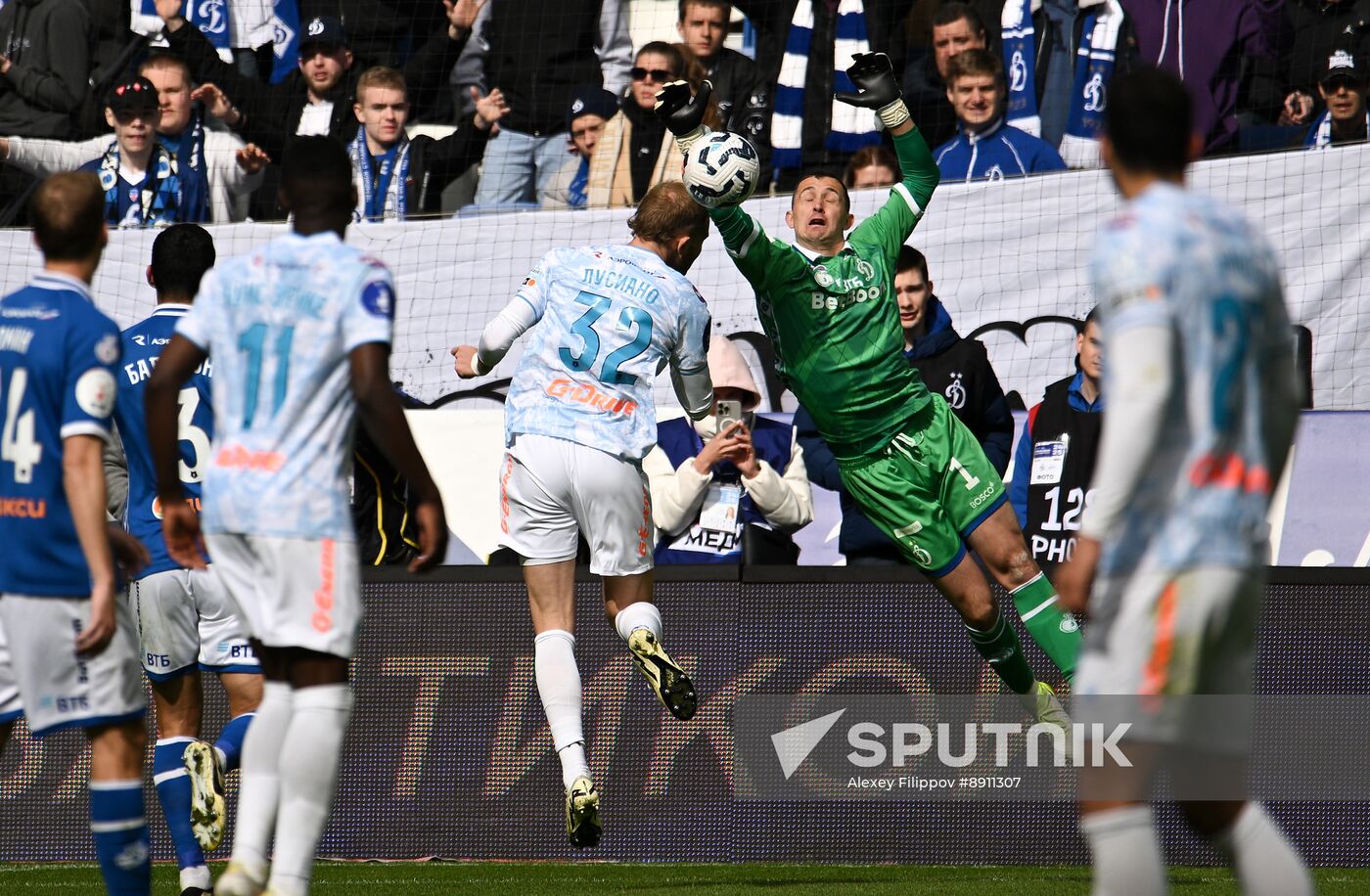 Russia Soccer Premier-League Dynamo - Zenit