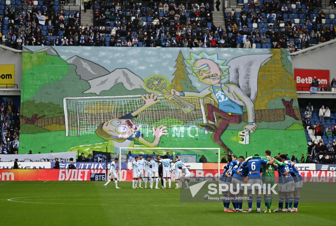 Russia Soccer Premier-League Dynamo - Zenit