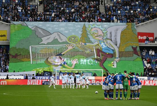 Russia Soccer Premier-League Dynamo - Zenit