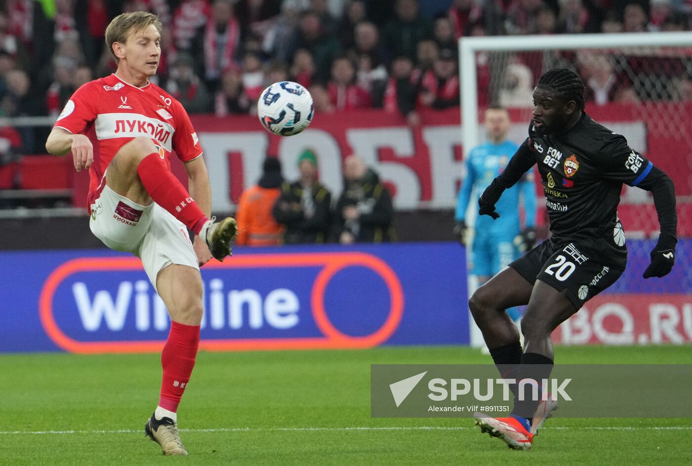 Russia Soccer Premier-League Spartak - CSKA