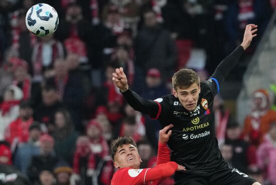 Russia Soccer Premier-League Spartak - CSKA