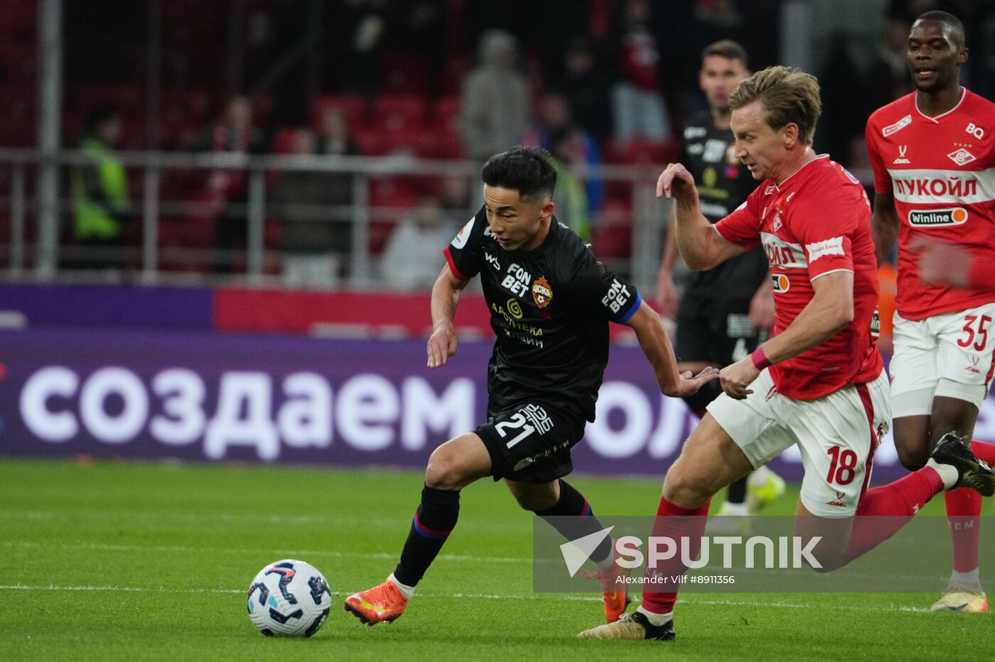 Russia Soccer Premier-League Spartak - CSKA