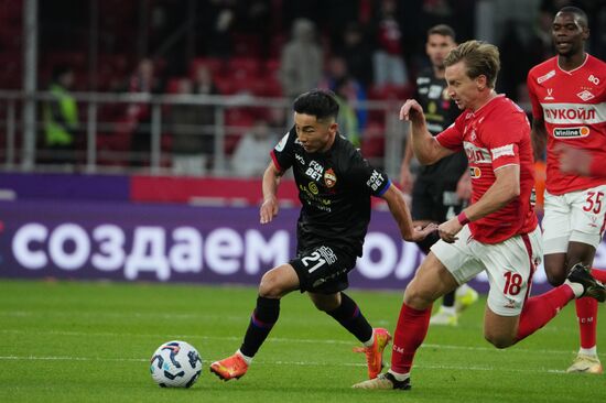 Russia Soccer Premier-League Spartak - CSKA