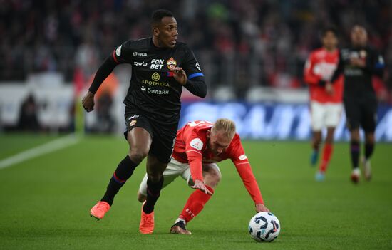 Russia Soccer Premier-League Spartak - CSKA