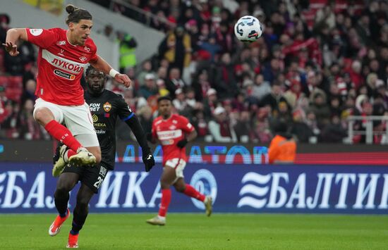 Russia Soccer Premier-League Spartak - CSKA