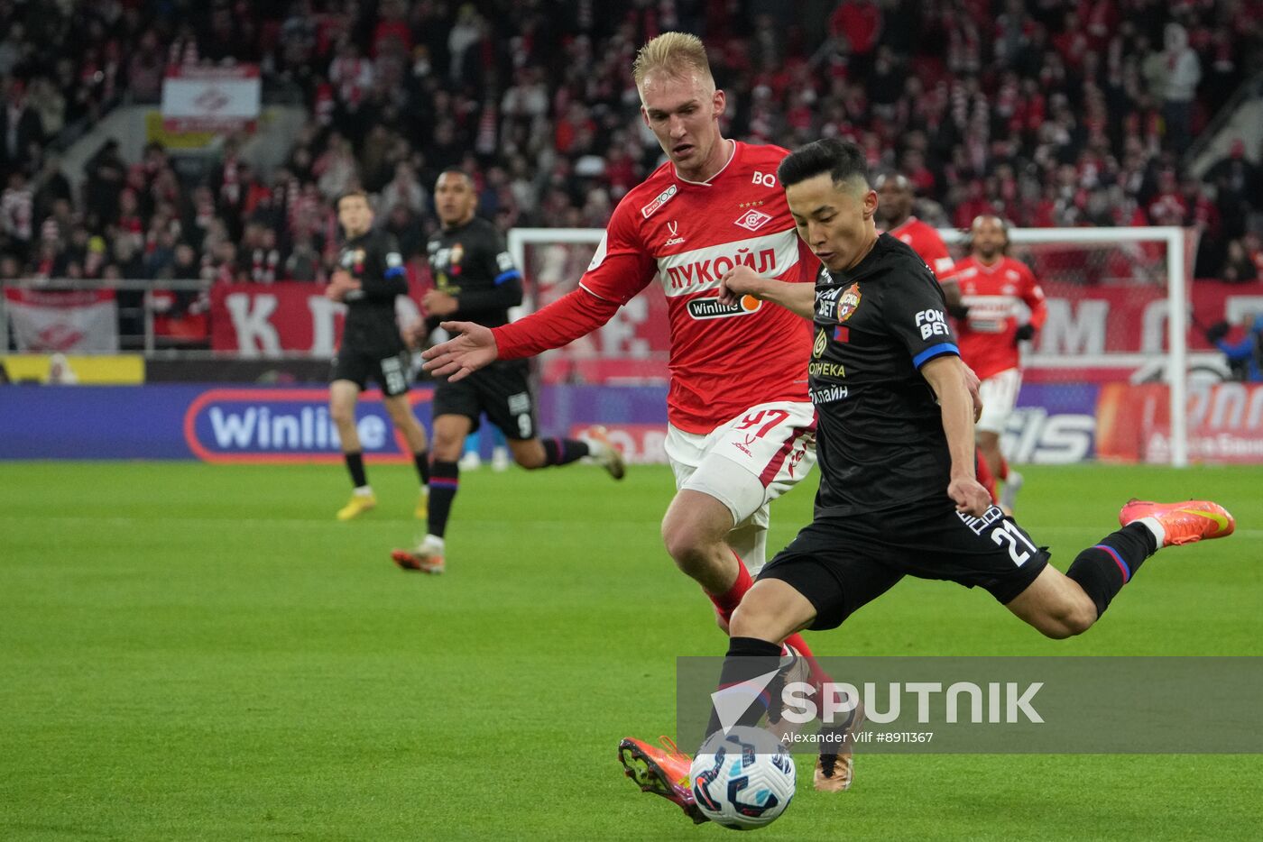 Russia Soccer Premier-League Spartak - CSKA