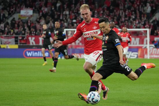Russia Soccer Premier-League Spartak - CSKA