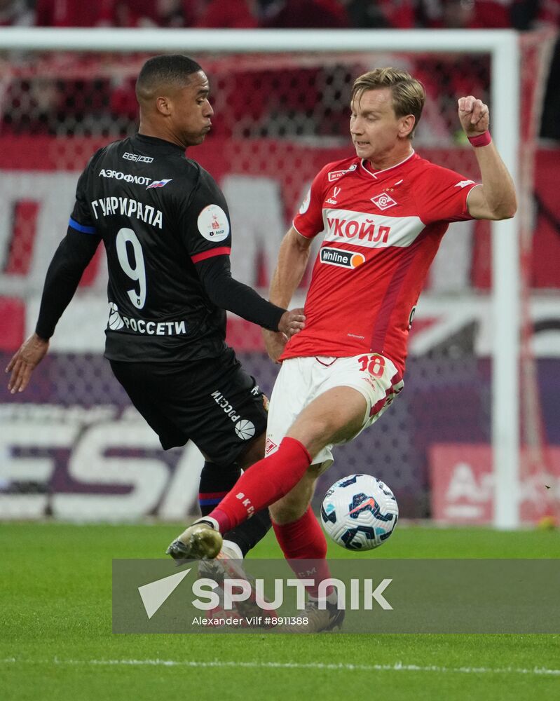 Russia Soccer Premier-League Spartak - CSKA