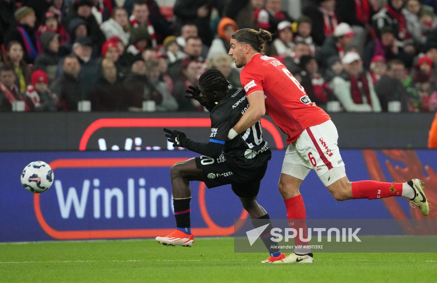 Russia Soccer Premier-League Spartak - CSKA