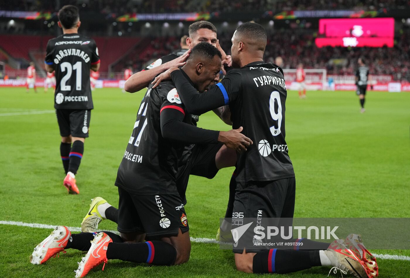 Russia Soccer Premier-League Spartak - CSKA