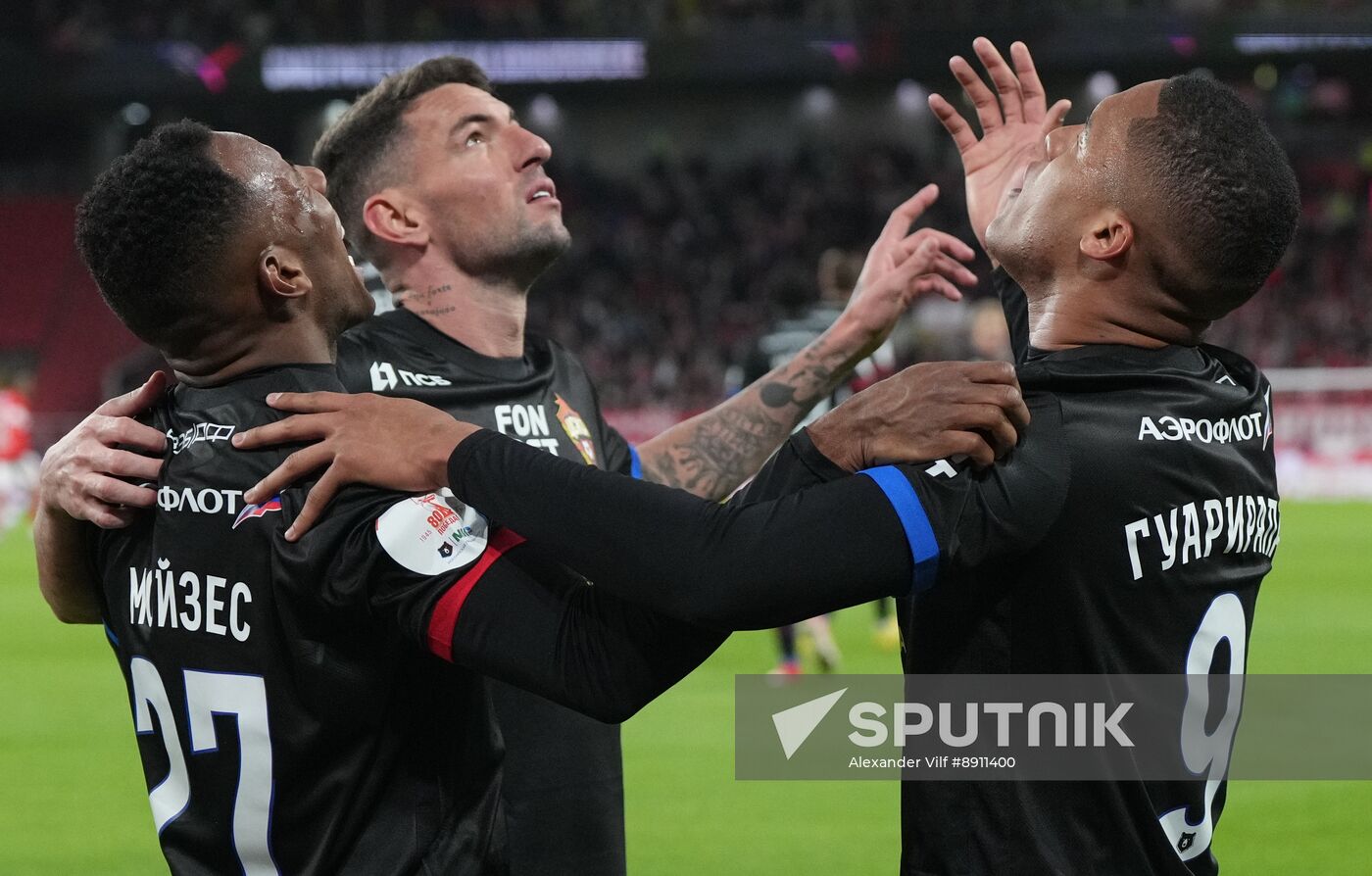 Russia Soccer Premier-League Spartak - CSKA
