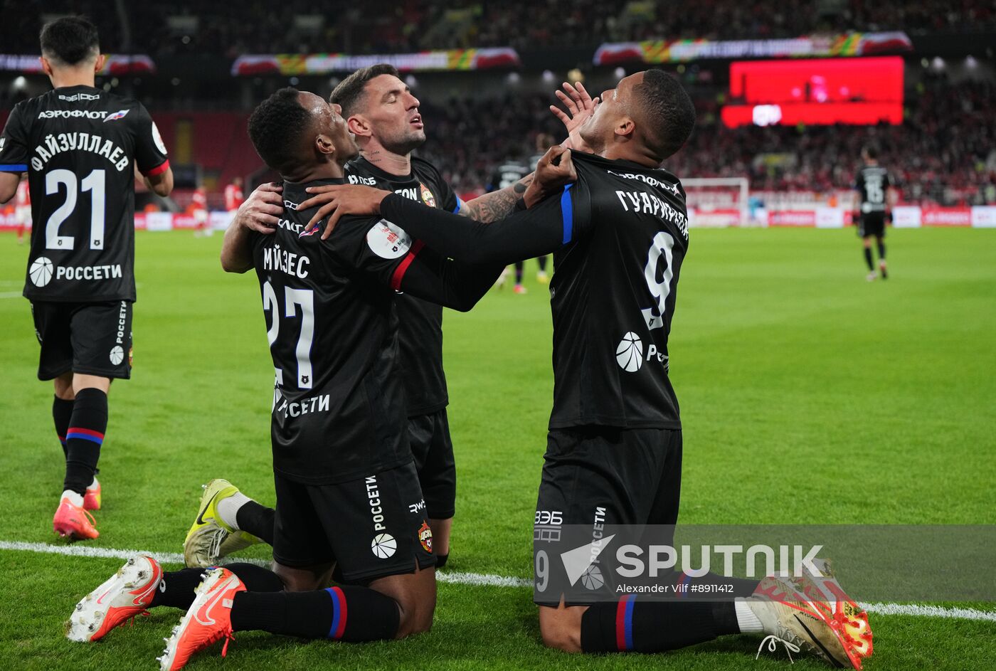 Russia Soccer Premier-League Spartak - CSKA