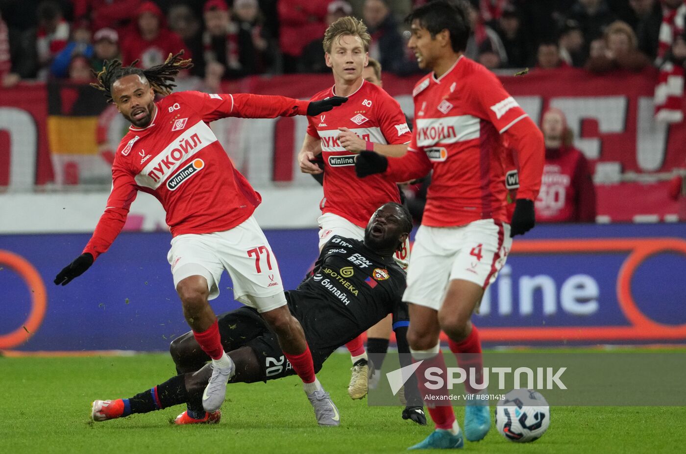 Russia Soccer Premier-League Spartak - CSKA