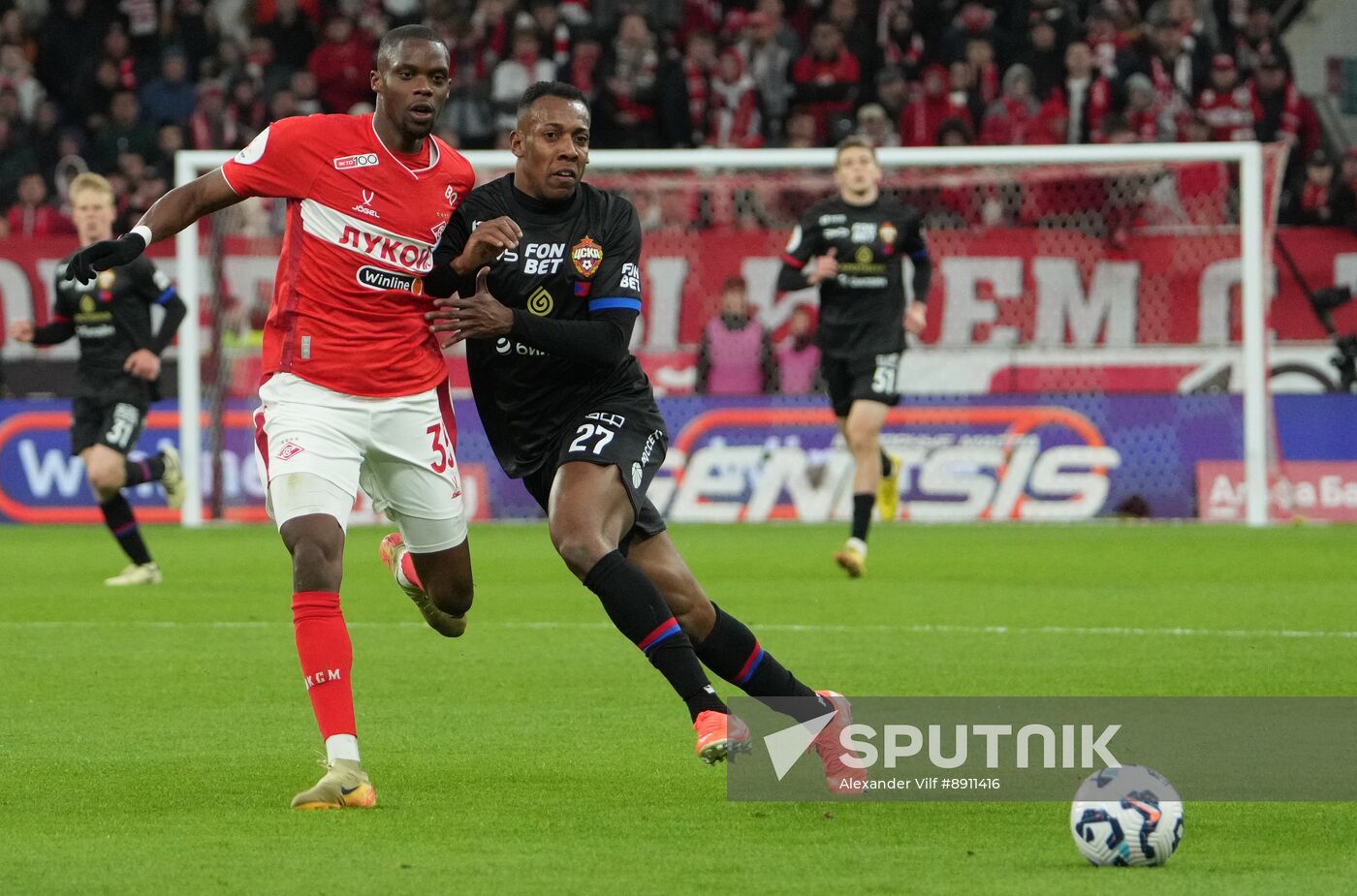 Russia Soccer Premier-League Spartak - CSKA