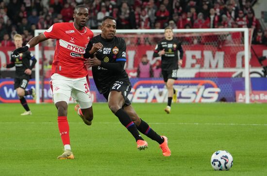 Russia Soccer Premier-League Spartak - CSKA