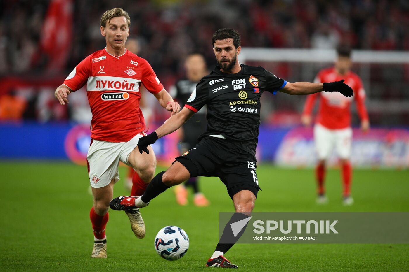 Russia Soccer Premier-League Spartak - CSKA