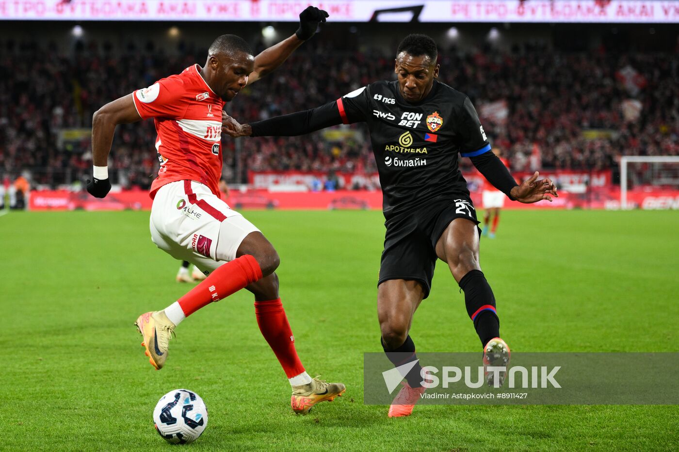 Russia Soccer Premier-League Spartak - CSKA