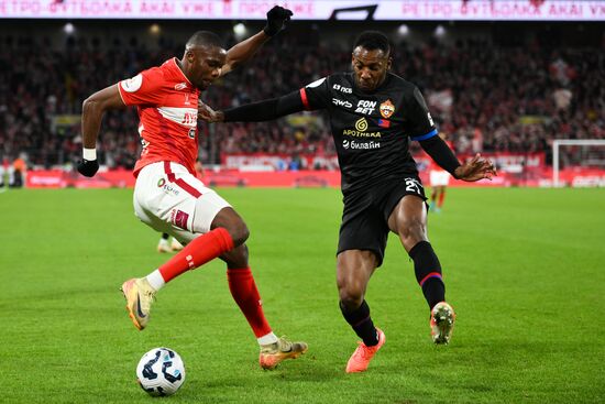 Russia Soccer Premier-League Spartak - CSKA