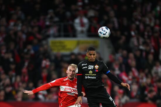Russia Soccer Premier-League Spartak - CSKA