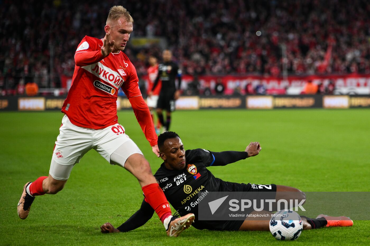 Russia Soccer Premier-League Spartak - CSKA