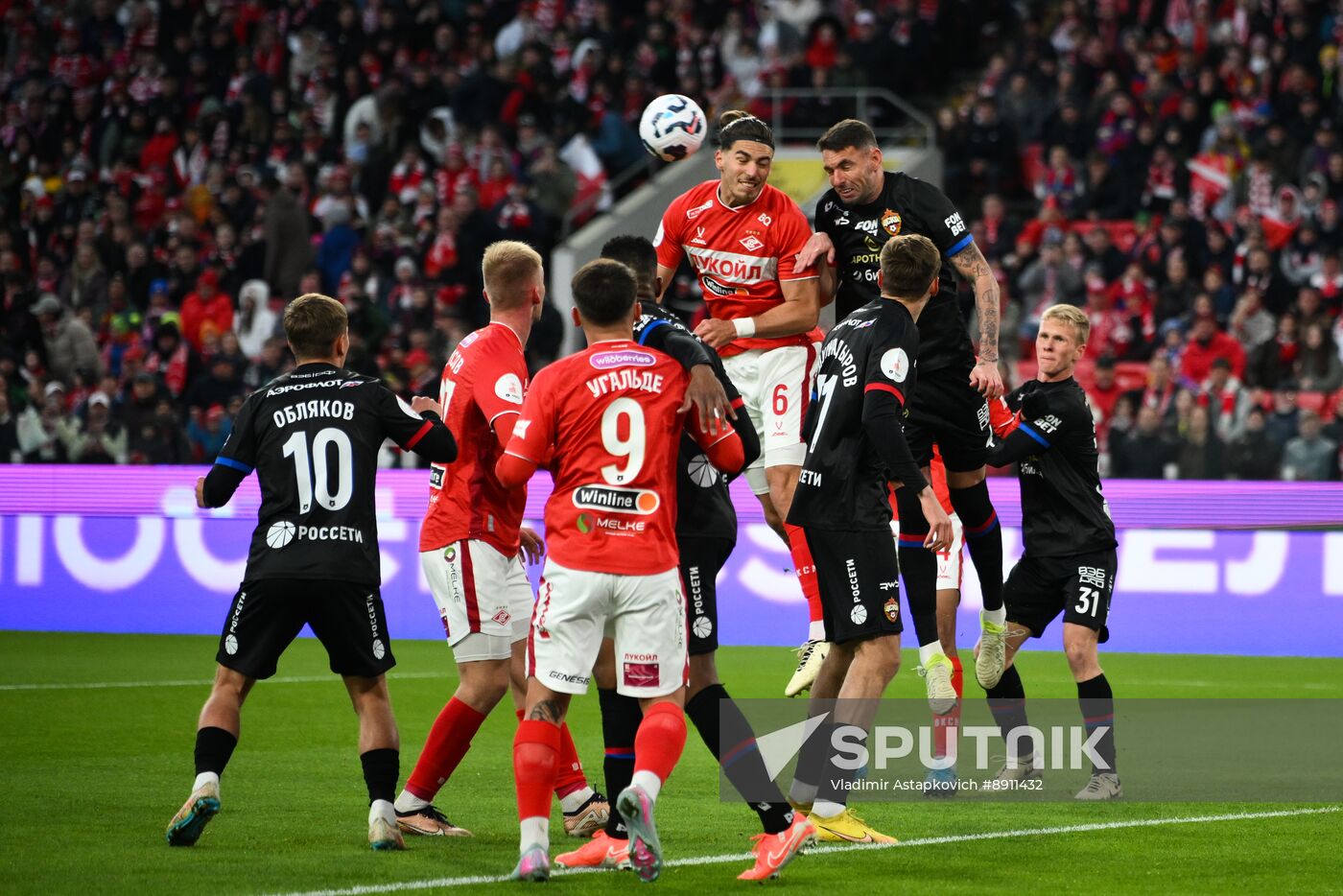 Russia Soccer Premier-League Spartak - CSKA
