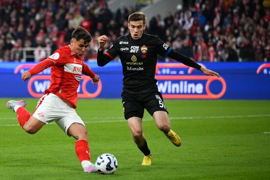 Russia Soccer Premier-League Spartak - CSKA