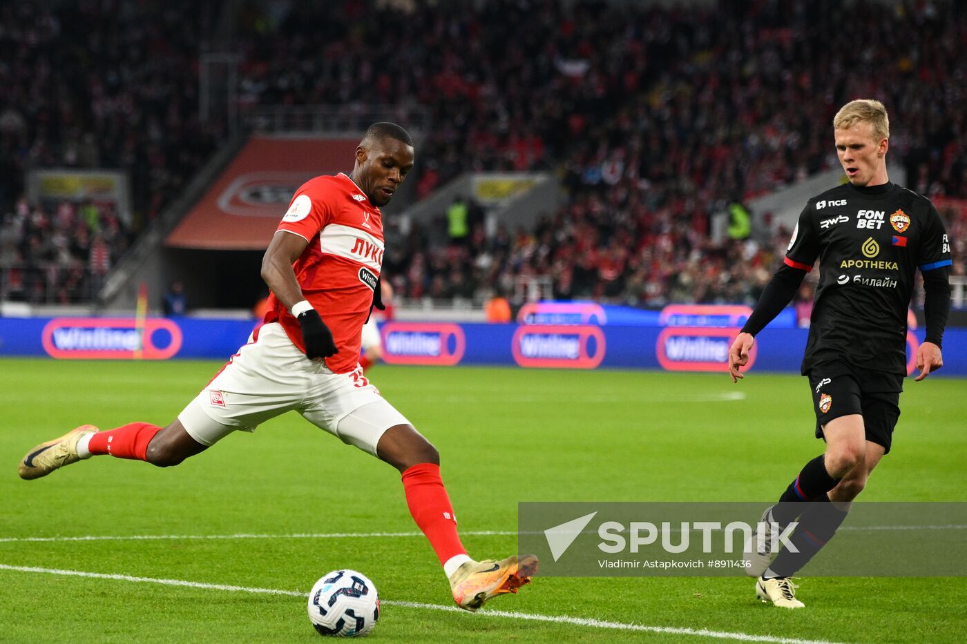 Russia Soccer Premier-League Spartak - CSKA