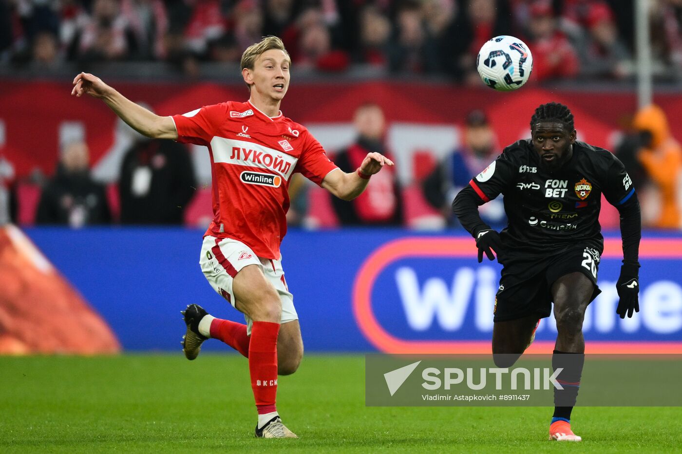 Russia Soccer Premier-League Spartak - CSKA